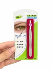 Nhíp MLN Tỉa Lông Mày Đầu Xéo Dễ Sử Dụng Gắp Lông Mày Chính Xác