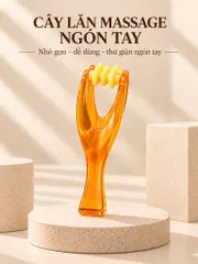 Cây Lăn Massage Ngón Tay – Dụng Cụ Massage Tay Nhỏ Gọn, Con Lăn Êm Ái Dễ Sử Dụng