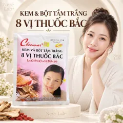 Kem Và Bột Tắm Trắng Chenmai 8 Vị Thuốc Bắc 150g – Chăm Sóc Da Toàn Thân
