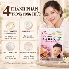 Kem Và Bột Tắm Trắng Chenmai 8 Vị Thuốc Bắc 150g – Chăm Sóc Da Toàn Thân