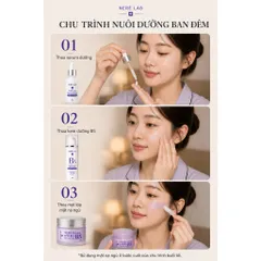 Combo serum + Kem dưỡng + Mặt nạ Neré Lab - PHỤC HỒI & NUÔI DƯỠNG LÀN DA