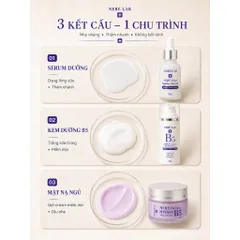 Combo serum + Kem dưỡng + Mặt nạ Neré Lab - PHỤC HỒI & NUÔI DƯỠNG LÀN DA