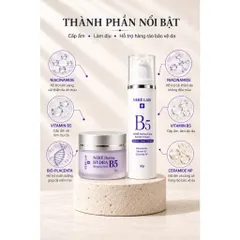 Bộ đôi NERÉ Mặt nạ ngủ - Kem dưỡng, Dưỡng ẩm sâu, Phục hồi da qua đêm, Dành cho da khô, Da nhạy cảm