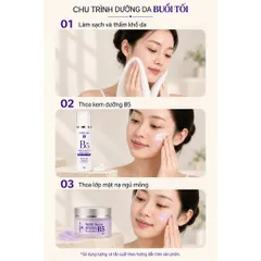 Bộ đôi NERÉ Mặt nạ ngủ - Kem dưỡng, Dưỡng ẩm sâu, Phục hồi da qua đêm, Dành cho da khô, Da nhạy cảm