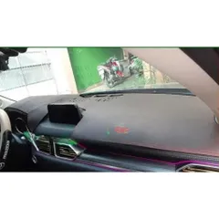 Thảm Taplo Da Carbon Mazda CX5 2018-2025 | Chống Nóng, Chống Lóa, Có HUD & Không HUD, Chuẩn Form
