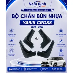 Bộ chắn bùn Toyota Yaris Cross 2023-2026 | Phụ kiện bảo vệ gầm xe chuẩn form