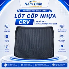 Lót Cốp Nhựa Xe CRV HEV Hybrid 5 Chỗ 2022–2026 Chuẩn Form Chống Nước