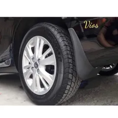 Chắn Bùn Xe Vios 2014-2026 | Bộ 4 Bánh Theo Xe, Nhựa Dẻo Cao Cấp, Chống Bắn Bẩn Hiệu Quả