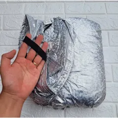 Bạt phủ nửa xe ô tô che cả nắp capo - Bạt trùm nóc xe hơi chống nóng, chống xước, chống mưa, cho các dòng xe 4-7 chỗ