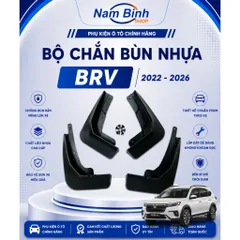 Bộ Chắn Bùn Nhựa Xe Honda BR-V 2022-2026 | Nhựa Cao Cấp, Chống Bẩn, Lắp Vừa Khít