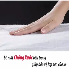 Bạt phủ xe VF5 cao cấp tráng nhôm 3 lớp chống nắng mưa cách nhiệt bảo vệ sơn xe