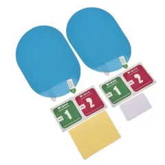 Bộ 2 miếng dán chống bám nước gương chiếu hậu xe hơi - Oval
