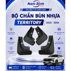 Chắn Bùn Ô Tô Ford Territory 2022-2026 | Nhựa ABS Dày, Chống Đá Văng, Chuẩn Form