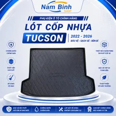 Lót Cốp Nhựa Tucson 2022-2026 | Khay Lót Cốp Ô Tô Chống Nước, Chống Bẩn, Chuẩn Form, Dễ Vệ Sinh