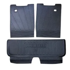 Combo Lót Cốp + Ốp Lưng Ghế Nhựa Ô Tô Limo Green, MPV7 Chuẩn Form Chống Nước Bảo Vệ Nội Thất