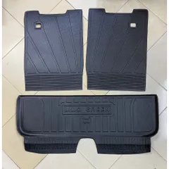 Combo Lót Cốp + Ốp Lưng Ghế Nhựa Ô Tô Limo Green, MPV7 Chuẩn Form Chống Nước Bảo Vệ Nội Thất