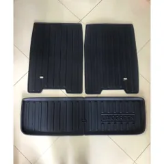 Combo Lót Cốp + Ốp Lưng Ghế Nhựa Ô Tô Limo Green, MPV7 Chuẩn Form Chống Nước Bảo Vệ Nội Thất