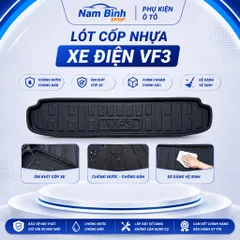 Lót Cốp Nhựa Xe Điện VF3 Chống Nước Chống Bẩn Ôm Khít Cốp Xe Dễ Vệ Sinh Form Chuẩn