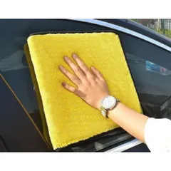 KHĂN MICROFIBER 2 LỚP LAU XE Ô TÔ, NHÀ CỬA CHUYÊN DỤNG loại 30cm x 60cm, 30cm x 30cm.