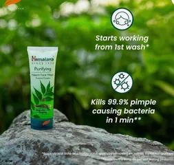Sữa rửa mặt dịu nhẹ Himalaya Ấn Độ sạch dầu dưỡng ẩm 150ml