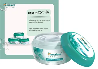 Kem dưỡng ẩm cho da mặt và toàn thân Himalaya Nourishing Skin Cream 150ml