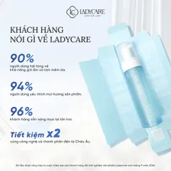 Ladycare Extra Aloe Vera – Bọt vệ sinh dịu nhẹ cho vùng kín nữ, chăm sóc da nhạy cảm, cân bằng pH, chai 190ml