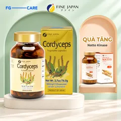 Viên Uống Đông Trùng Hạ Thảo Nhật Bản - Fine Japan Cordyceps 120 Viên