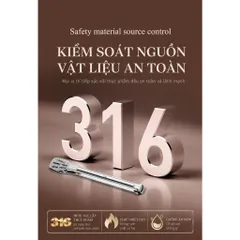 Kẹp thức ăn inox 316 cao cấp nhập khẩu chống trượt 29cm