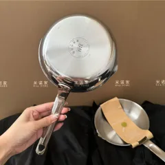 Chảo inox 316 cao cấp nguyên khối Uyiku chống dính tự thân