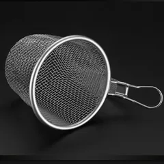 Rổ nhúng lẩu inox UYIKU Nhật Bản cao cấp không gỉ, có tay cầm chống nóng