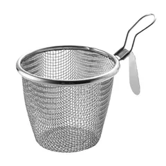 Rổ nhúng lẩu inox UYIKU Nhật Bản cao cấp không gỉ, có tay cầm chống nóng