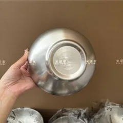 Bát tô canh inox 304 Uyiku chống nóng 3 lớp phong cách Hàn Quốc