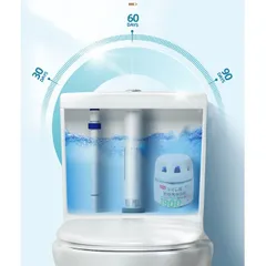 Sáp thả bồn cầu UYIKU Nhật Bản 1900 lần xả khử khuẩn toilet chính hãng