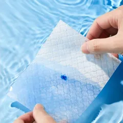 [HỘP 100 TỜ] Giấy hút màu quần áo Uyiku Nhật Bản chống loang màu khi giặt
