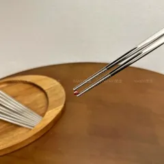 [5 ĐÔI] Đũa inox 316 cao cấp Uyiku chống trượt tiện lợi