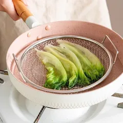 Khay Ráo Dầu Inox 304 Uyiku Cao Cấp Kèm Vỉ Lưới Chống Gỉ Size 20 cm