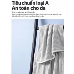 Khăn tắm nhung san hô Uyiku Nhật Bản siêu thấm, mềm mịn size 140*70 cm