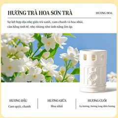 Sáp thơm phòng UYIKU Nhật Bản cao cấp khử mùi phòng khách, nhà vệ sinh, ô tô hộp 170g