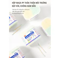 Tăm bông đa năng Uyiku Nhật Bản kháng khuẩn cao cấp hộp 300 que