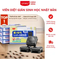 [HỘP 8] Viên diệt gián sinh học UYIKU Nhật Bản an toàn, hiệu quả