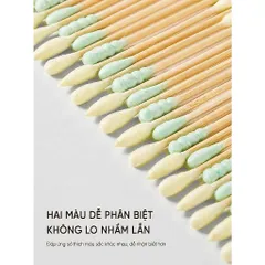 Tăm bông đa năng Uyiku Nhật Bản kháng khuẩn cao cấp hộp 300 que