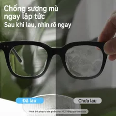 [HỘP 30] Khăn Lau Kính Chống Bám Hơi Nước Công Nghệ Nano Nhật Bản