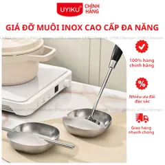 Giá đỡ muôi thìa inox Uyiku Nhật Bản cao cấp đa năng