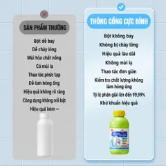 Gel thông cống siêu mạnh Uyiku Nhật Bản, thông tắc bồn cầu, khử mùi khử khuẩn chai 500ml
