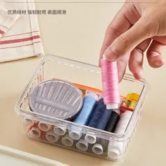 Hộp kim chỉ may vá UYIKU Nhật Bản 46 chi tiết đa năng tiện lợi