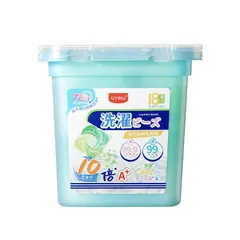 Viên giặt 5in1 Uyiku lưu hương 72 giờ, làm mềm, khử khuẩn, giữ màu hộp 18 viên