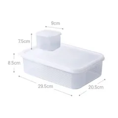 Hộp đựng thực phẩm 6 ngăn sâu lòng có nắp đậy riêng biệt tiện lợi 7in1