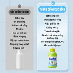 CHAI NƯỚC THÔNG CỐNG UYIKU 500ML – CÔNG NGHỆ NHẬT BẢN khử mùi, diệt khuẩn siêu mạnh