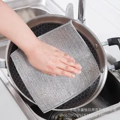 [COMBO] Khăn rửa bát hợp kim mạ nhôm UYIKU Nhật Bản 2 lớp đa năng tiện dụng