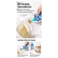 Nước tẩy hữu cơ siêu mạnh Uyiku Nhật Bản chiết xuất từ thiên nhiên chai 500ml